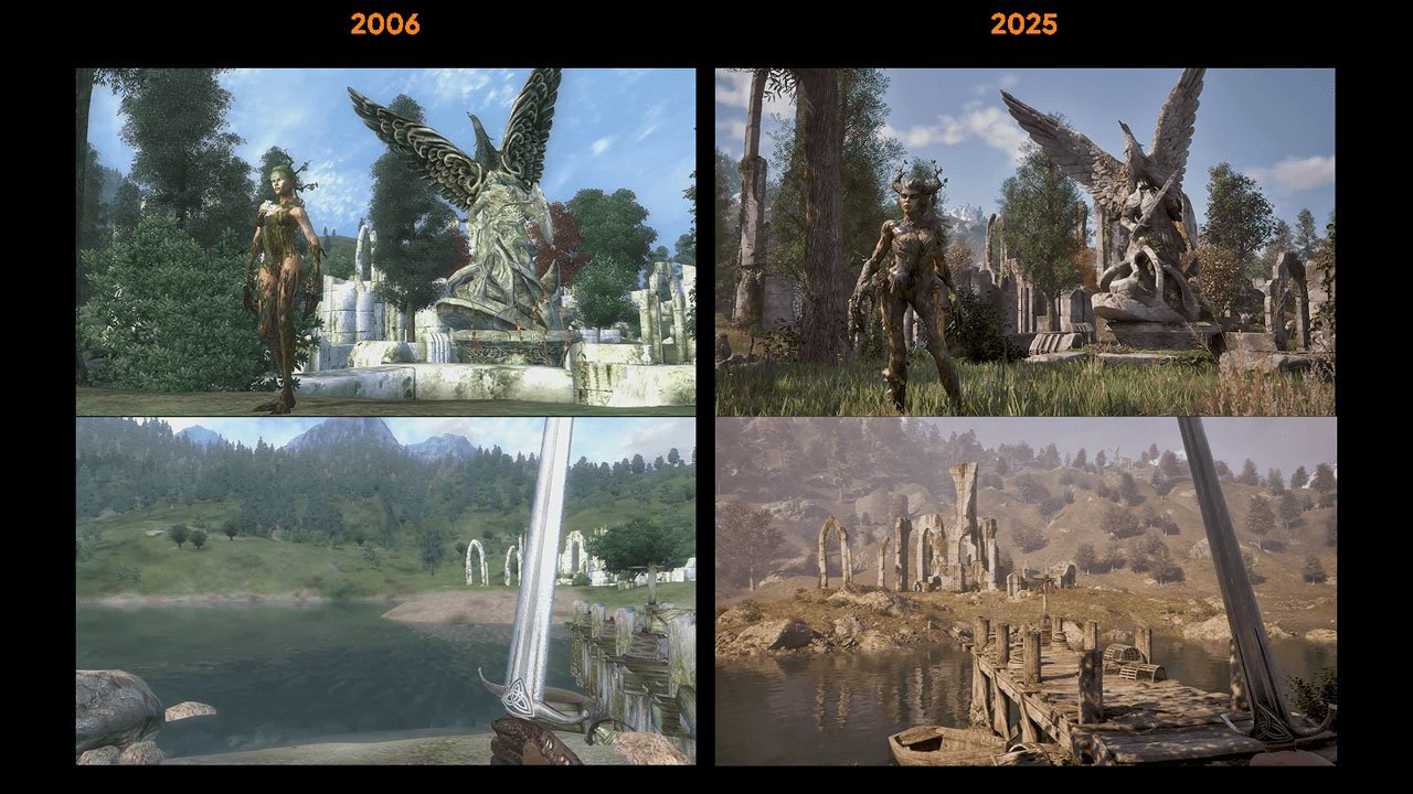 Avant/Après - Oblivion